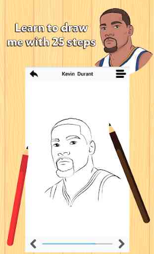 How to draw Professional US Basketball Players 2