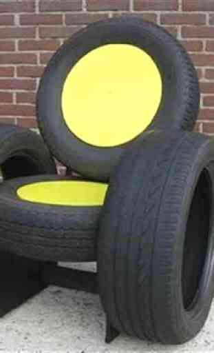 Idées de recyclage des pneus 4