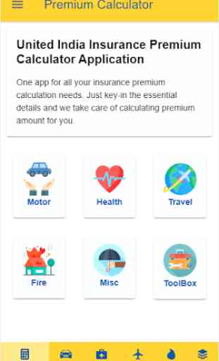 Insurance Premium Calculator for UII 1