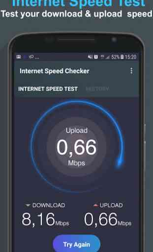Internet speed Test : Wifi speed Checker 2