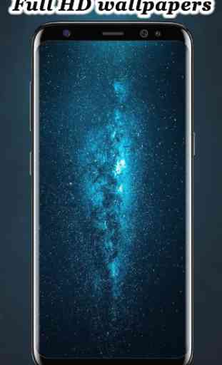 Milky Way Wallpaper univers de galaxie de l'espace 2