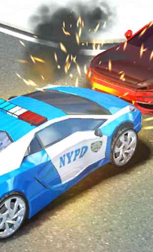Police Car Patrol VS Crime City 1