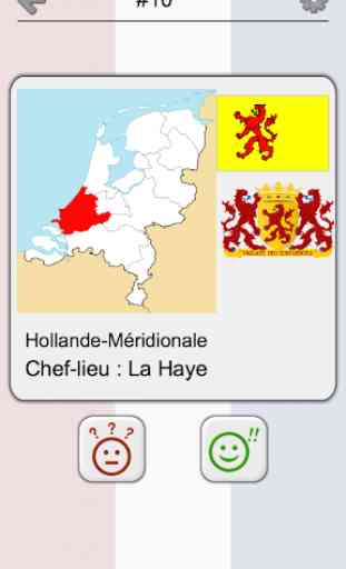 Provinces des Pays-Bas - Les cartes et capitales 4