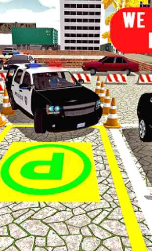 Real Police Car Chase: SUV Parking Simulator 3D 1