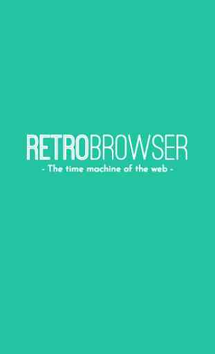 RetroBrowser - Time machine 1