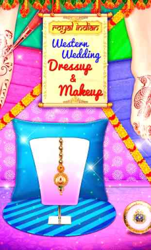 Royal Indian Western Wedding Dress-up and Makeup 4