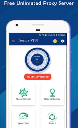 Secure VPN – Free Unlimited Proxy Server 3