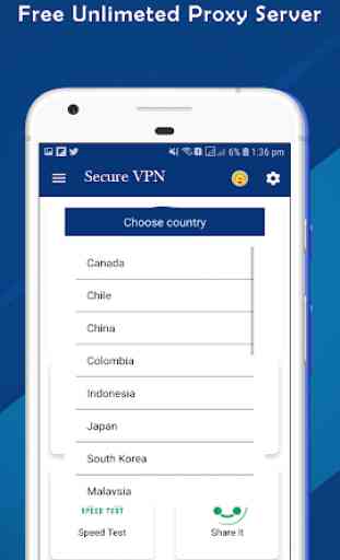 Secure VPN – Free Unlimited Proxy Server 4