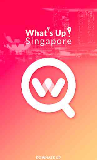 Singapore Whats Up - Event App 1