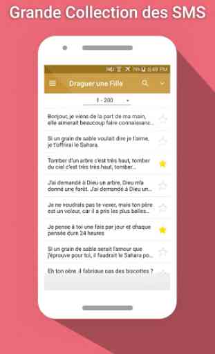 SMS Draguer Une Fille 2