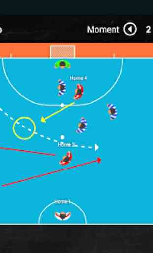 TactiCoach: animated futsal tactic board 3