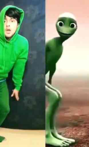 The green alien dance 1