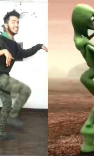 The green alien dance 2