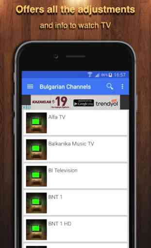 TV Bulgarie Info Chaînes 1