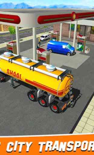 Us Oil Tanker City Transport Truck 2019 2