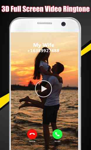 Video Ringtone : Video Caller ID for Incoming Call 2