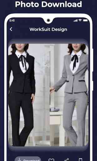 Work Outfits Business Women Suit Dresses Designs 2