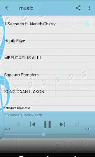 Youssou N'Dour  musique 2019  sans Internet 1