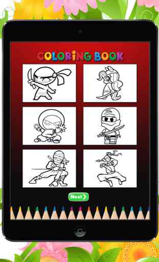 Le Ninja Coloring Book: Apprendre à dessiner et colorier un ninja, arme et plus 4