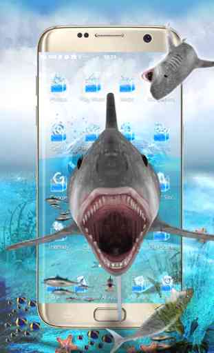 3D Roar Angry Shark Launcher 2