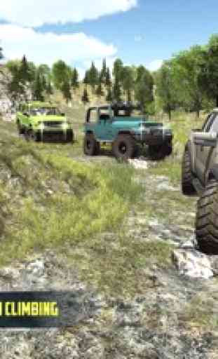 4X4 Offroad Jeep Mountain Hill 2
