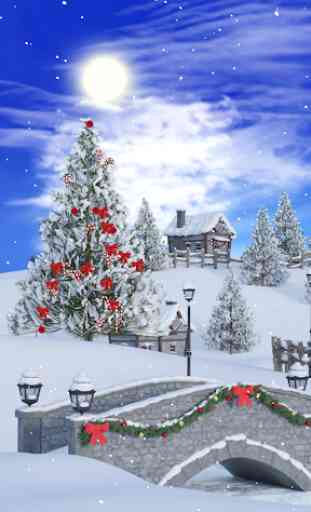 Christmas Village Live Wallpaper 1