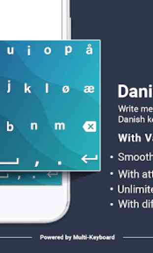 Danish Keyboard 2019 : Danish Themes 1