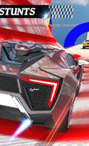 Extreme Car Stunts 3D: Turbo Racing Car Simulator 2