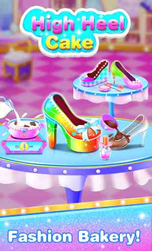 Fashion Shoe Comfy Cakes –High Heel Baking Salon 1