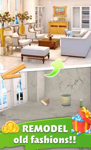 Home Memory: Word Villa & Design Home Games 4