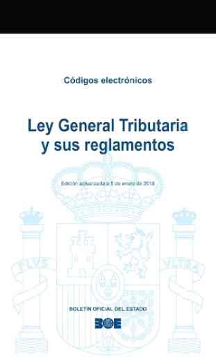 Ley General Tributaria y sus reglamentos 2