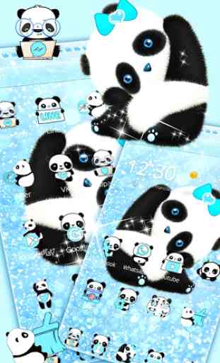 Mignon Panda theme Cute Panda 2