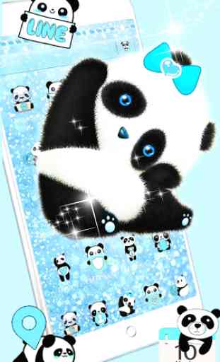 Mignon Panda theme Cute Panda 4