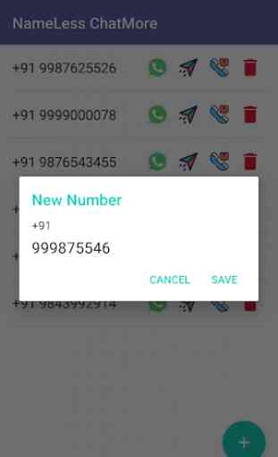 NameLess ChatMore (Open Whatsapp,messenger,Call) 2