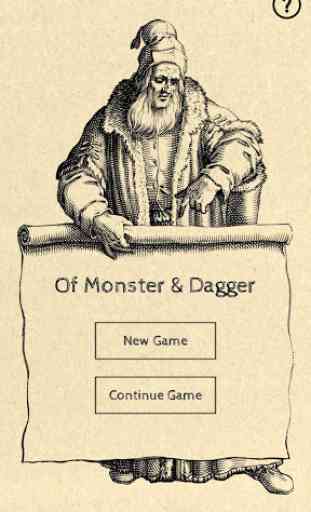 Of Monster & Dagger - Offline Text Based RPG 1