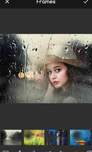 Rain Overlay: Frames for Pictures with Effects App 1