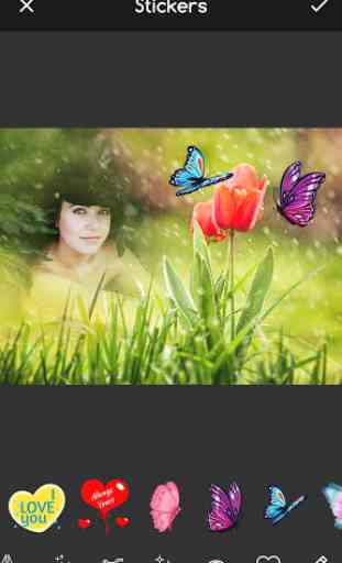Rain Overlay: Frames for Pictures with Effects App 4