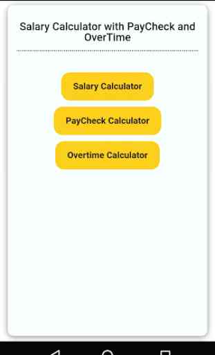 Salary, PayCheck & OverTime Calculator 1