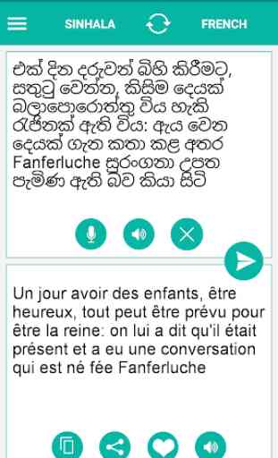 Sinhala French Translator 2