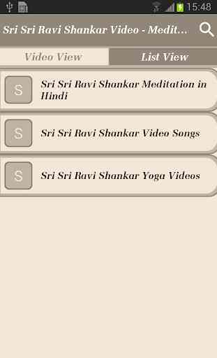Sri Sri Ravi Shankar Video - Meditation & Yoga App 3