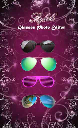 Stylish Glasses Photo Editor 3