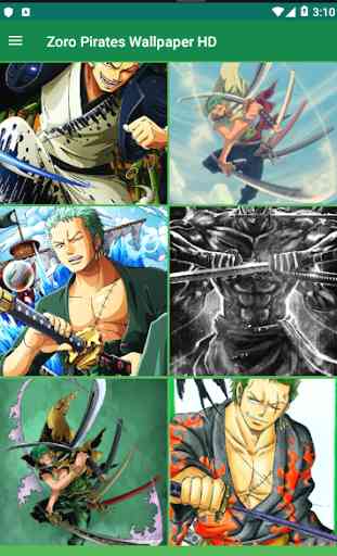 Wallpapers HD of Zoro : Anime 2