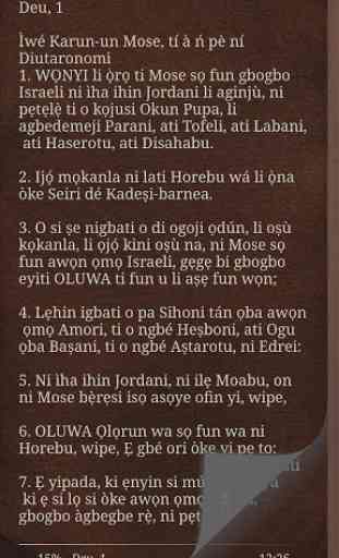 Yoruba Bible 4