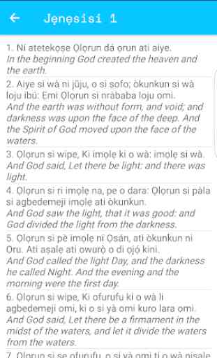 Yoruba - English Bible 3