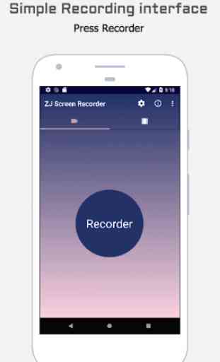 ZJ Screen Recorder - No Root 1