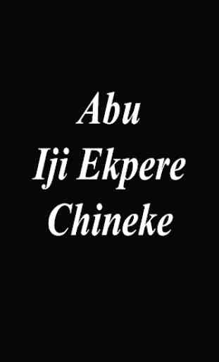 Abu Iji Ekpere Chineke (Igbo Hymnal) 1