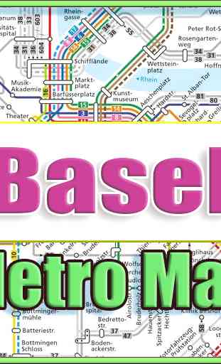 Basel Metro Map Offline 1