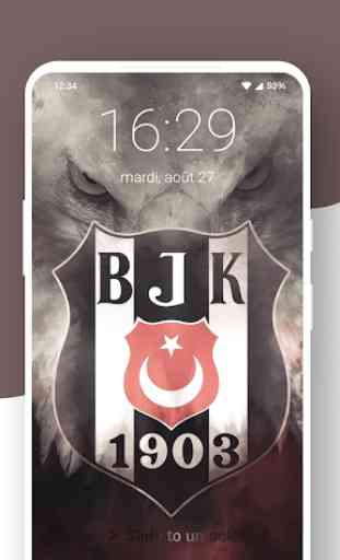 Beşiktaş Lock Screen  3