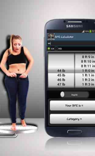 BMI Calculator : Ideal Body Weight 2