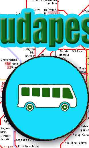 Budapest Bus Map Offline 1